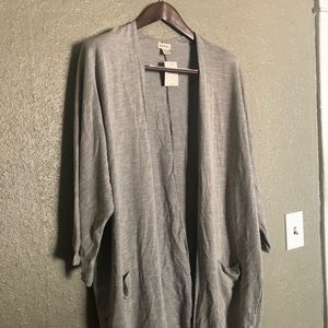 Gray lightweight cardigan - Donni - 2xl